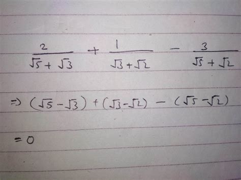 Simplify 2√5√3 1√2√3 3√5√2