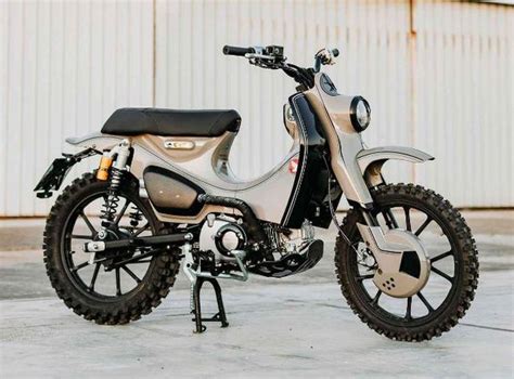 Bebek Retro Jadi Scrambler Honda Super Cub Ini Cocok Buat Off Road