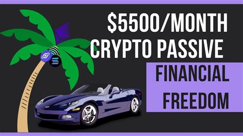 How I Make Passive Income In CRYPTO 5500 MONTH Millionaire Staking