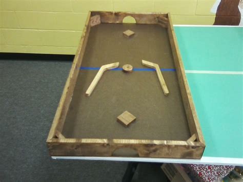 I Love Games!: Homemade Nok Hockey Table