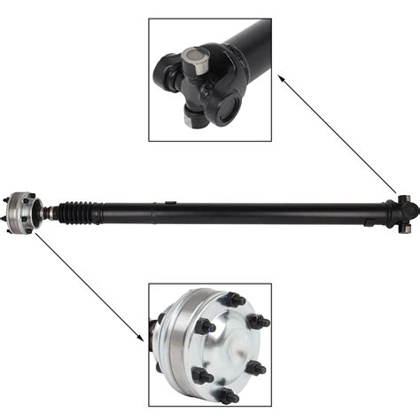 Eccpp Complete Front Drive Shaft Prop Shaft Assembly Length Mm Fit