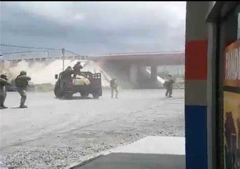 Video Graban Balacera Entre Militares Y Sicarios En Río Bravo E