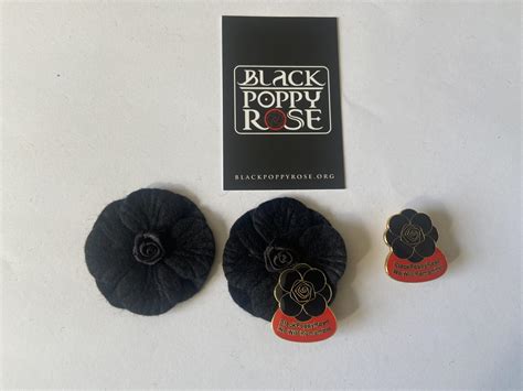 BlackPoppyRose Logo Pins – BlackPoppyRose