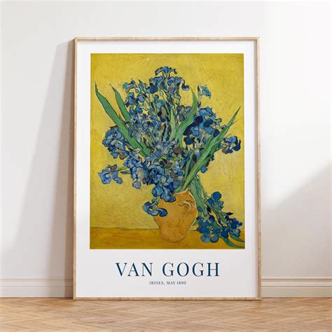 Van Gogh Print Vincent Van Gogh Poster Aesthetic Room Decor Van Gogh