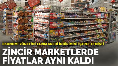 Ekonomi yönetimi Tarım Kredi indirimini işaret etmişti Zincir