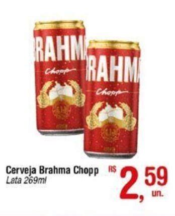 Cerveja Brahma Chopp Lata Ml Oferta Na Fort Atacadista