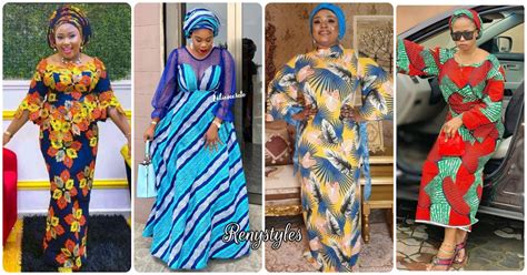 Latest And Adorable Aso Ebi Long Gown Styles Reny Styles