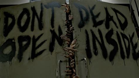 The Walking Dead Hd Wallpaper Dont Open Dead Inside