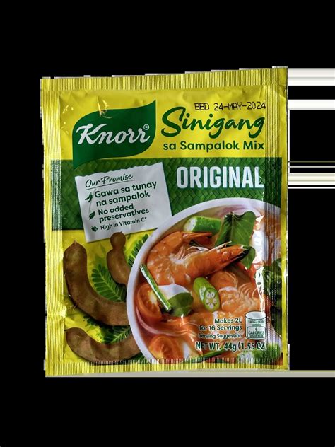 Knorr Sinigang Sa Sampalok Original Mix 44g Tjin S Toko