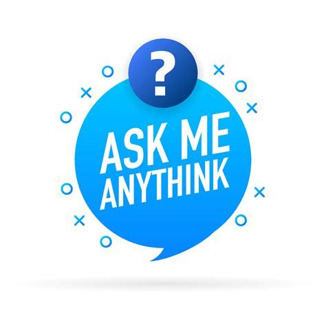 Ask Me Anything AMA Session Concept Vector Illustration 34345198