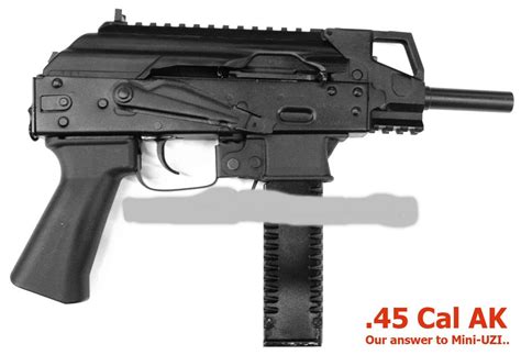 .45 ak mini pistol idea - General Discussion - Any topic is welcome here!!! - forum.Saiga-12.com