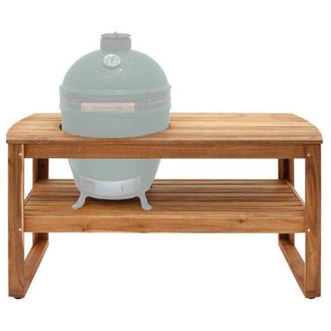 Big Green Egg Acacia Wood Table For Large Egg Dickson Barbeque Centre