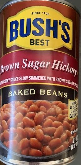 Bush S Brown Sugar Hickory Baked Beans Gluten Free Aisle