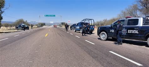 Tras Balacera En Zacatecas Refuerzan Blindaje En L Mites Con