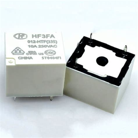 Pc Hongfa Hf Fa Htf Vdc Power Relay Pins Ebay