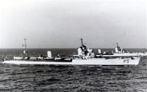 Italian Destroyer Emanuele Pessagno Was A Navigatori Class Destroyer