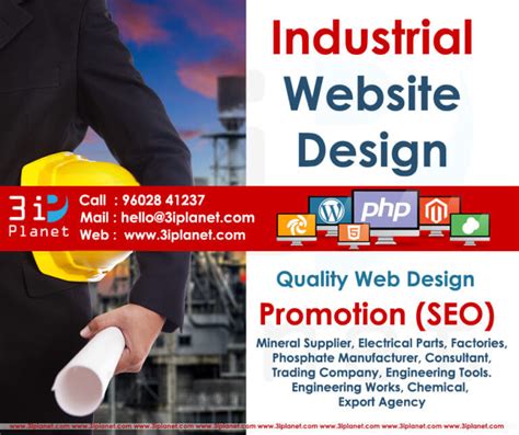 Industrial Website Design Services in Udaipur, Web Design Company