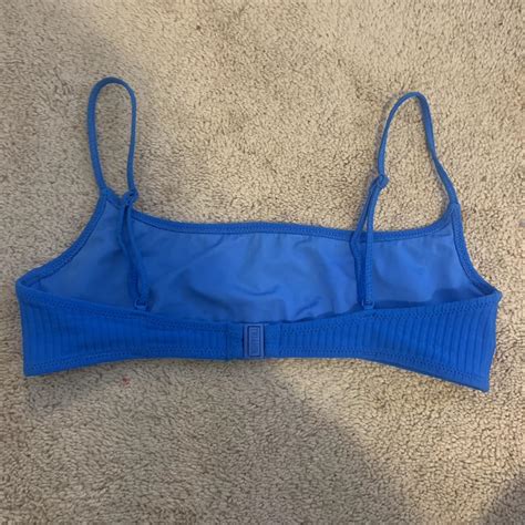 Triangl Women S Blue Bikini And Tankini Tops Depop