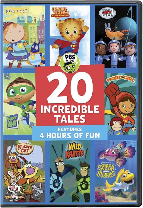 Pbs Kids 20 Incredible Tales Dvd Amazonca Na Dvd