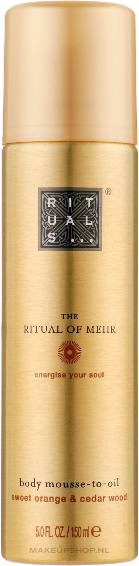 Rituals The Ritual Of Mehr Body Mousse To Oil Lichaamsmousse