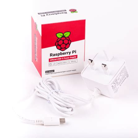 Alimentation Officielle W Usb C Pour Raspberry Pi Prise Uk