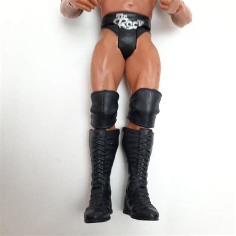 WWE Mattel Dwayne The Rock Johnson Wrestling 7 Action