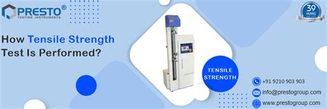 How Tensile Strength Test Is Performed Presto Group