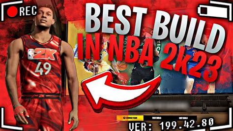 BEST ALL AROUND BUILD IN NBA 2K23 YouTube