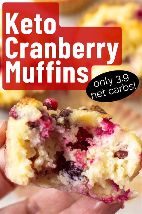 Keto Cranberry Muffins Low Carb Easy Recipe Joy Filled Eats