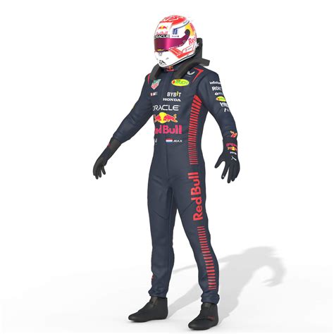 F1 Red Bull Suit 2023 - 3D Model by Cactus3D