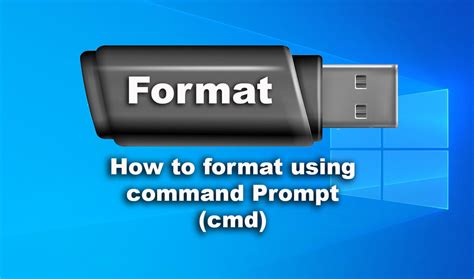 Format A Pen Drive Using The Command Prompt In Windows Hot Sex Picture