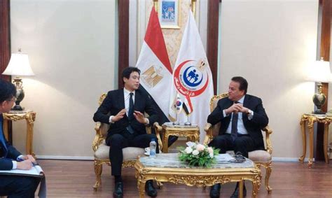 Health Minister Korean Ambassador Discuss Ways To Boost Cooperation Sada Elbalad