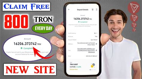 How To Earn Trx Without Investment Free Trx Instant Withdraw Trx