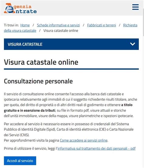 Visura Catastale Online Con Spid Avvocato Angelo Massaro