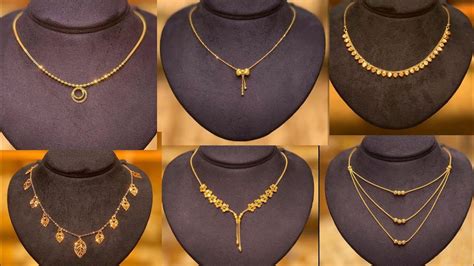 Latest Daily Wear Gold Chains Designs For Women