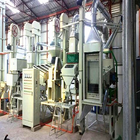 Fully Automatic Ton Per Day Combined Rice Mill Plant Price Of Rice