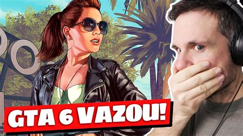 GTA 6 VAZOU E MOSTRAMOS TUDO Gameplay Vazada De Grand Theft Auto VI