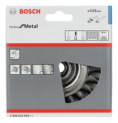 Bosch Zubeh R Scheibenb Rste M Gezopft U Min X Mm