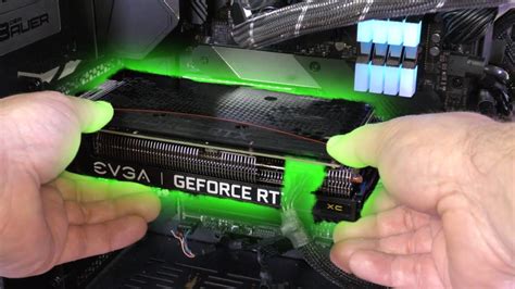 Installing The EVGA Geforce RTX 3060 XC Gaming Graphics Card Video