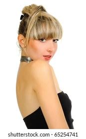 Sexy Severe Blonde Model Big Hairstyle Stock Photo 157592723 Shutterstock