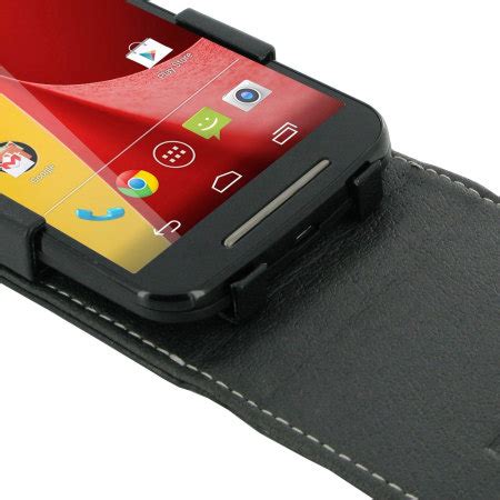 PDair Leather Motorolo Moto G 2nd Gen Top Flip Case Black Reviews