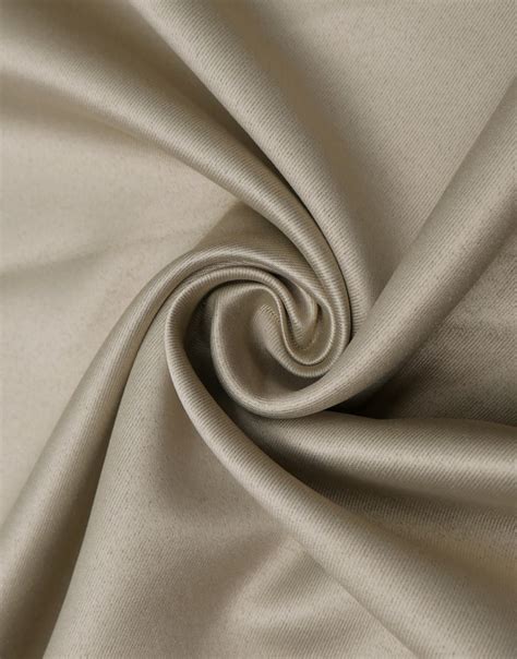 Cream Color Poly Blackout Fabric - Charu Creation