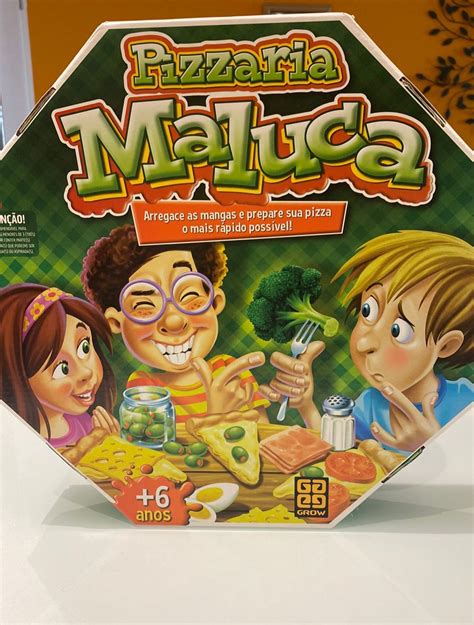 Jogo Pizzaria Maluca Brinquedo Grow Usado Enjoei