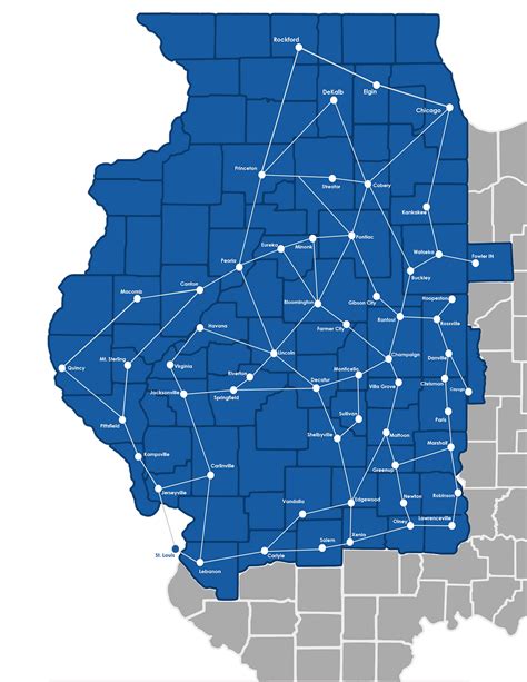 Metro Communications | Fiber Network Map | 100% Fiber Optic