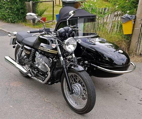 Moto Guzzi V With Sidecar Automobile Motociclisti