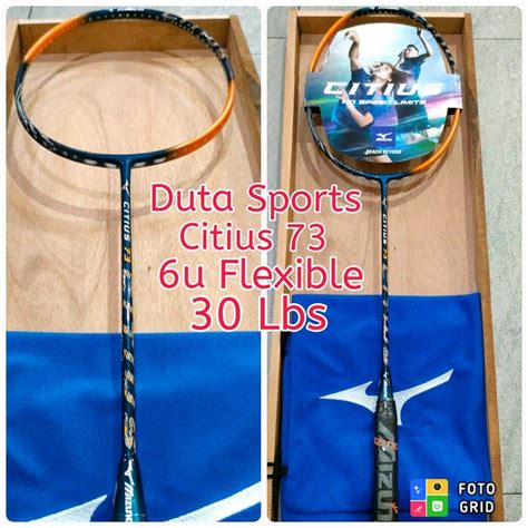 Raket Badminton Mizuno Citius Flexible U Lbs Lazada Indonesia