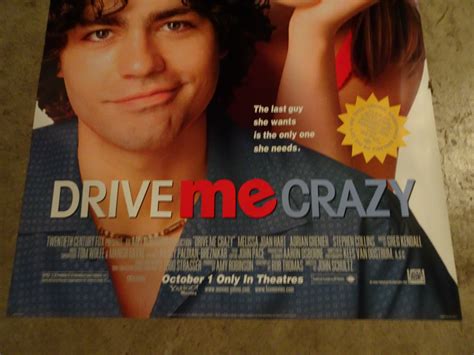 DRIVE ME CRAZY - MOVIE POSTER WITH MELISSA JOAN HART AND ADRIAN GRENIER - 1990-99