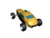 D Model Hot Rod Hypercasual VR AR Low Poly CGTrader