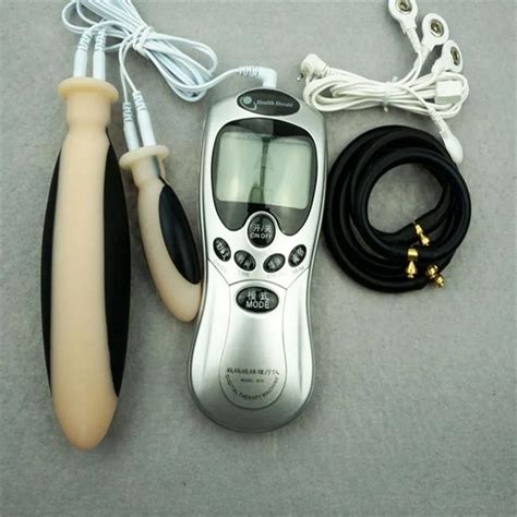 Electric Shock Stimulation Sex Toys Electrode Anal Butt Vaginal Plug