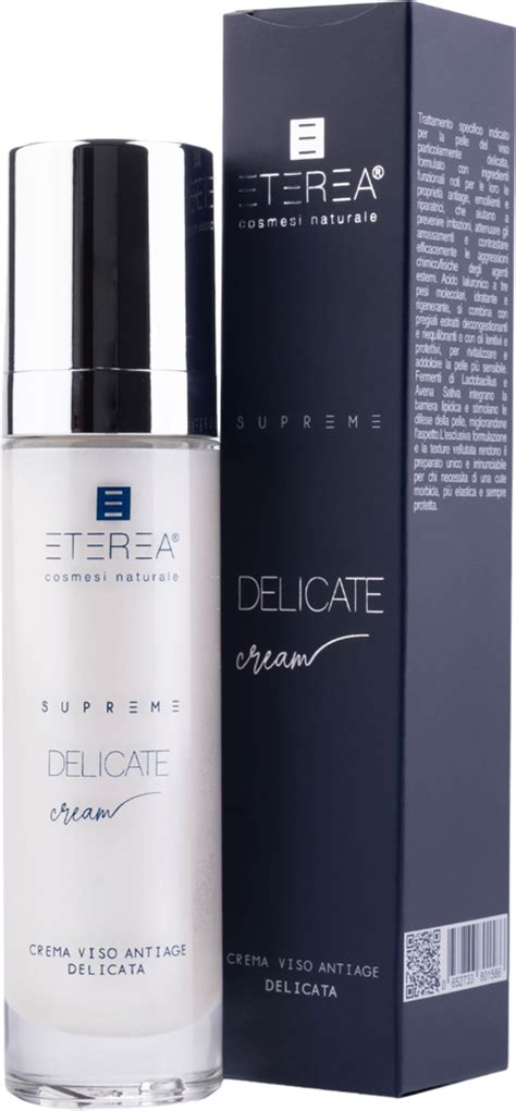 Eterea Cosmesi Naturale Supreme Crema Viso Anti Age Delicata 50 Ml